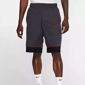 Nike 11'' Fastbreak Men's Basketball Shorts BV9452-070 Black / Red Size M NWT